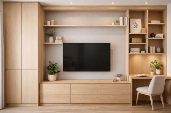 小坪數救星！系統櫃訂製讓空間放大與收納最大化